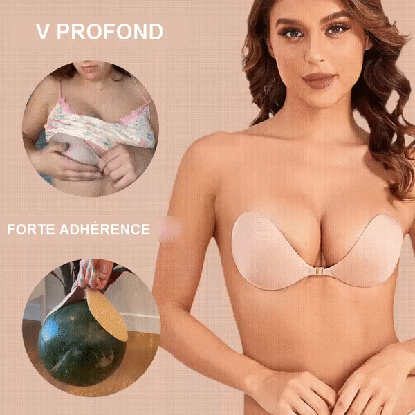 Invisible Adhésif Réutilisable Push Up Soutif Beauté Produit