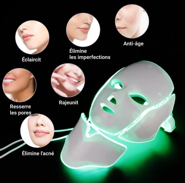 Masque Luminothérapie à LED - FaceCare™ Beauté Produit 