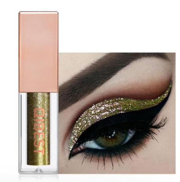 Fard À Paupières Pailleté Liquide - Longue durée Beauté Produit 01# 