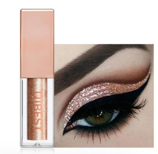 Fard À Paupières Pailleté Liquide - Longue durée Beauté Produit 01# 