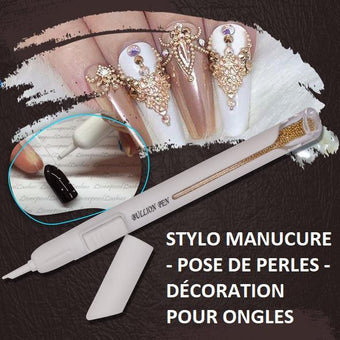 Stylo Manucure - Pose de Perles - Décoration Pour Ongles Beauté Produit 