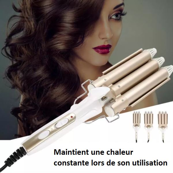 Fer à Friser Professionnel - Kemei™ Beauté Produit 