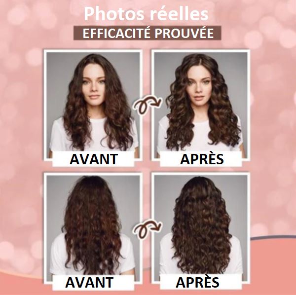 Sérum Pour Cheveux Bouclés - HairCare™ Beauté Produit 