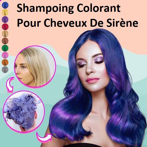 Shampoing Colorant Pour Cheveux - ColorHair™ Madame Cosmetique Rose 