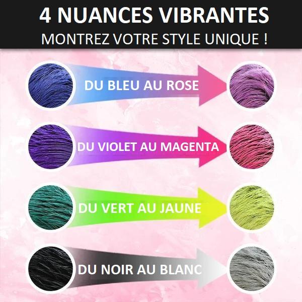 Teinture - Encre Thermochromique Changeant La Couleur Des Cheveux Beauté Produit Du Violet au Magenta 