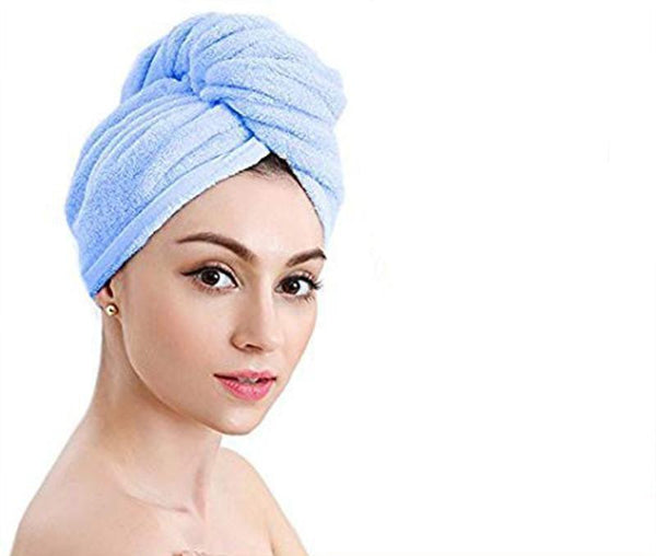 Serviette Pour Cheveux à Séchage Rapide Madame Cosmetique Gris 