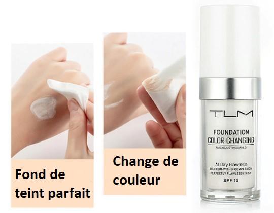 Fond De Teint qui change de couleur - TLM™ Madame Cosmetique 
