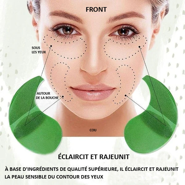 Masque Aux Algues Pour Le Contour Des Yeux