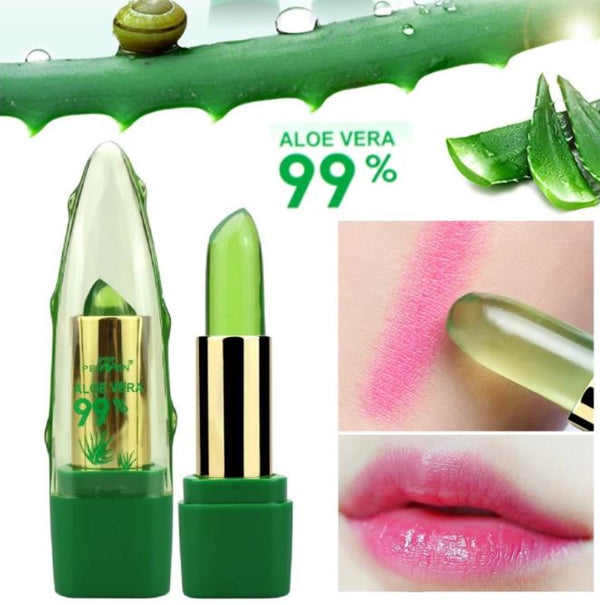 Beaume à Lèvres Aloe Vera - Hydratant et Changeant De Couleur Beauté Produit 