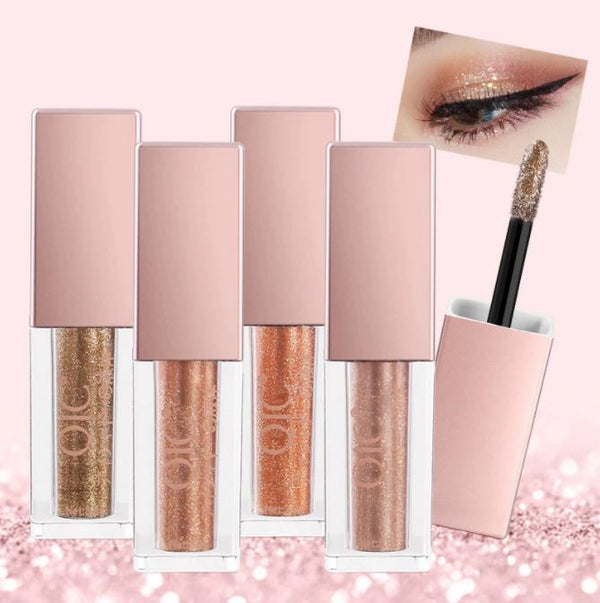 Fard À Paupières Pailleté Liquide - Longue durée Beauté Produit 01# 