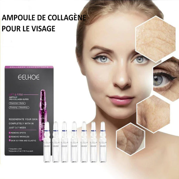 Ampoule De Collagène Pour Le Visage - 7 pièces