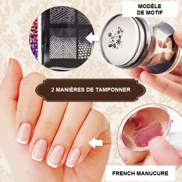Tampon Pour Stamping En Silicone Pour Ongles