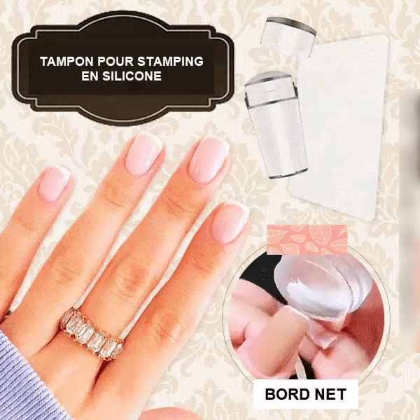 Tampon Pour Stamping En Silicone Pour Ongles