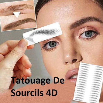 Tatouage De Sourcils 4D (lot de 10) Madame Cosmetique 